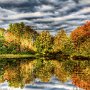 Library Pond in Fall by Pat Daneman - September 2023 photo